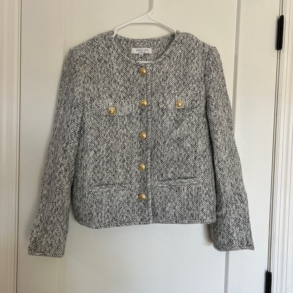 Derek Lam Tweed Gray Jacket